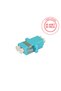 Lc/Pc Duplex Multimode Om3 Fiber Optic Adapter 1 Pack - 25 Pieces