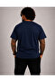 Men's Large Size Crew Neck T-Shirt Paradise 26153 Navy Blue - 2