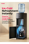 WD3904C 3 Tap Water Dispenser Hot & Cold 304 SS Tank Safety Lock Compressor Cooling Black - 3