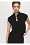 Double-Breasted Blouse with Tassels