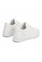 White Leather Men's Shoes - Easy-To-Clean Minimalist Comfortable Casual Sneaker Kb X516 - 5