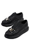 Zrcx297 Premium Men's Elastic Orthopedic Sneaker Black - 3
