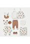 Babynova 100% Cotton 10 Piece Newborn Set – Teddy Bear Patterned - 5