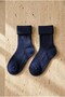 Child's 3-pack black mix socks with socket - 4