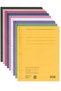A4 cardboard file with rail, 250 sheets, red - 3