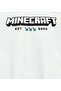 M6610492 Minecraft Printed Boys' T-Shirt White - 5