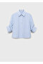 Crop Shirt with Strass Details - 3