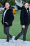 Girl's Hooded Pocket Waterproof Nova Fabric Winter Coat Km4011 - 6