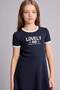 Short Sleeve Ribbed Camisole Dress Girls H7065A826Sm - 3