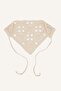 Women's Lace Embroidered Ecru Bandana H5494Ax26Sm - 2