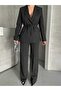 Belden Tie-Up Blazer Jacket Pants Suit