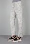 Women's Palm Tree Patterned Viscose Sports Trousers - 4