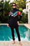 Sport Lycra Full Covered Hijab Swimsuit 6225 Black12