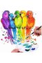 20-Piece Painting Brush Set - 10 Fine, 10 Thick Tip Brushes, Watercolor and Acrylic Painting - 6