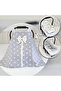 Big Star Series Gray White Stroller Cover Set of 3 - 2