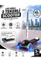 Gtpro Children's Scooter Foldable 3+ Years Old 3 Wheels with Led Lights 50kg Capacity