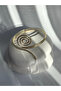 Yellow Steel Spiral Pazu Bracelet Adjustable Arm Accessory - 3