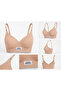 Laser Cut Shapewear Nude Color Bra - 3