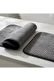 Casilda Embossed Flat 2-Piece Bathroom Set 60X100 50X60 cm - Anthracite - 7