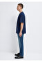Navy Basic T-Shirt Loose Fit / Loose Relaxed Fit 066249 -70497 - 4