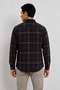 Black Flannel Plaid Winter Shirt Black |   Mew127643-01 - 5