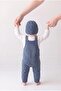 Adjustable Strap Thessaloniki Knitted Hat Knitwear Jumpsuit Salopet Baby - 3