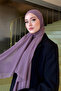 Crepe Chiffon Shawl - Dusty Rose - 3