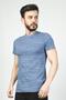 CYCLING NECK STRIPED MEN'S T-SHIRT CDR 4014 - 2