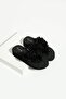 Luma Platform Black Floral Non-Painful Beach Slippers Flip Flops - 5