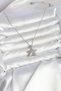 316L Steel Chain Silver Color Zircon Stone Star Model Women's Necklace - 2