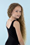 5-12 Years Licensed Girl's Swimsuit-Black - 4