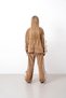 9-15 Years Moderno Ribbon Velvet Girl's Suit-Latte - 5