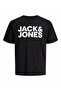 Jjecorp Logo Tee Ss O-Neck Noos Men's T-Shirt 12151955 Black/Slim/Large Print/White - 5
