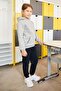 3 Thread Kangaroo Pocket Hooded Boy's Sweatshirt - 5