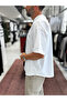 White Two Thread Basic T-Shirt By-1208/363 - 3