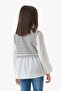 Striped Crew Neck Girl's Blouse - 5