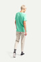 Turquoise Men's Regular Basic T-Shirt - 100% Cotton |   (Regular - Turquoise) - 7