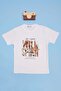 Tiger Printed Crew Neck Boys' T-Shirt - 3