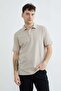 Basic Polo Neck Pique T-Shirt - 2