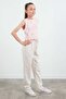 Elastic Waist Tasseled Trousers - 5