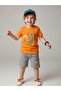 Boy's Cotton Dinosaur Printed Shorts Set - 3