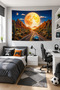 High-Quality Fabric, Vibrant Colors Wall Covering Wall Rug Wall Tapestry
