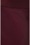 Bordo Midi Saten Etek - 5