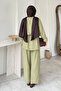 Renha Summer Hijab Set - Light Green - 3