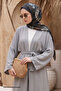 Kimono Gray Suit with Trousers - 2