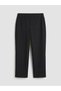 Trendlucky Carrot Cut Women's Trousers with Elastic Waist with a Difference in Color - 6