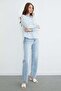 Striped Shirt with Tie Detail on Front and Sleeves - 4