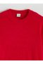 Two Mt Shop Quality Lcw Kids Red Oval Collar Girls' Knitwear Sweater - 2