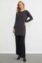 Bürümcük Fabric Crew Neck Tunic with Slits on the Sides - 6