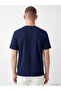Nevavm Oval Collar Men's Combed Cotton T-Shirt - 4
